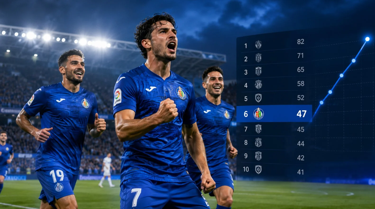 Rankingi Getafe CF