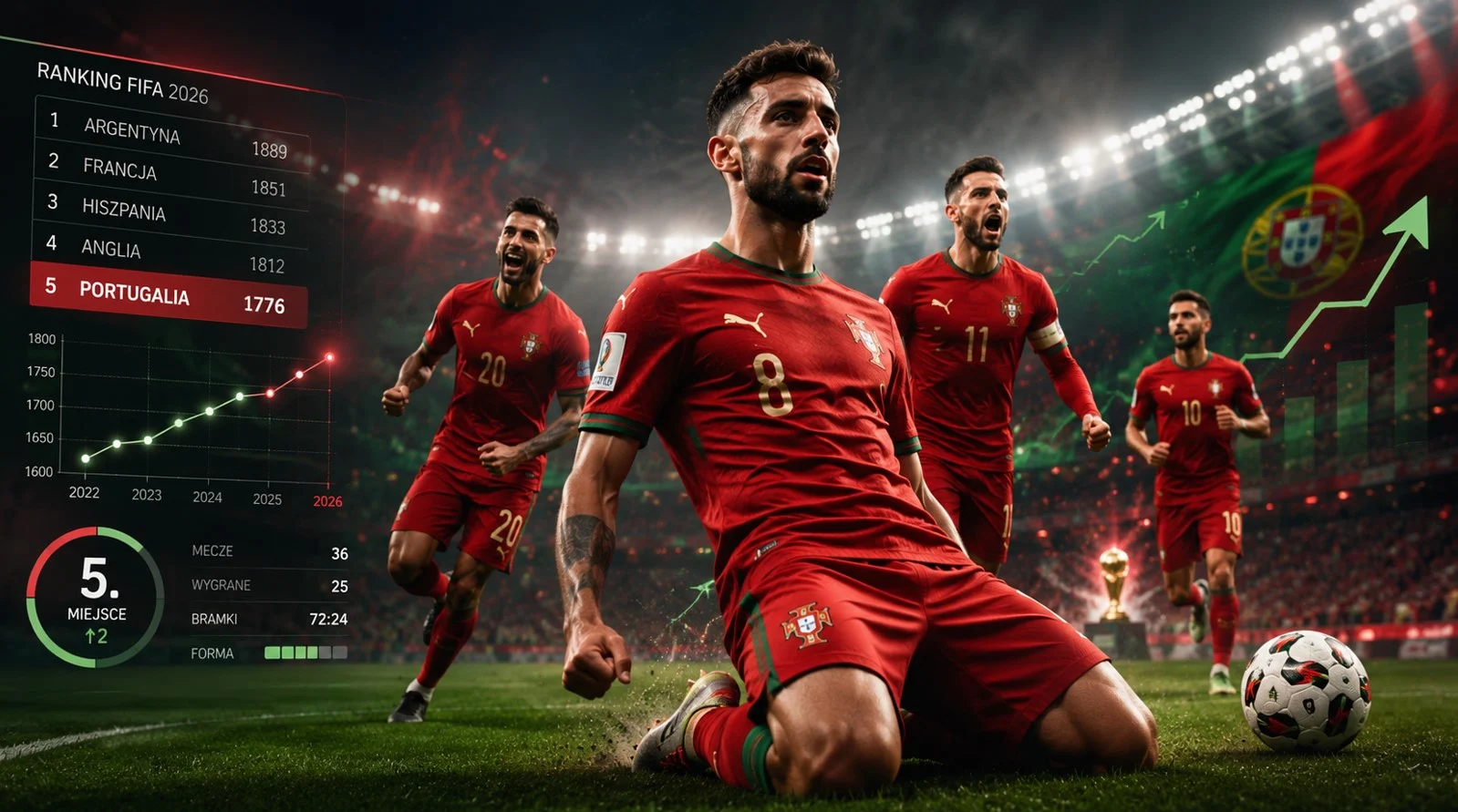 Rankingi Portugalii na Mistrzostwach Świata 2026